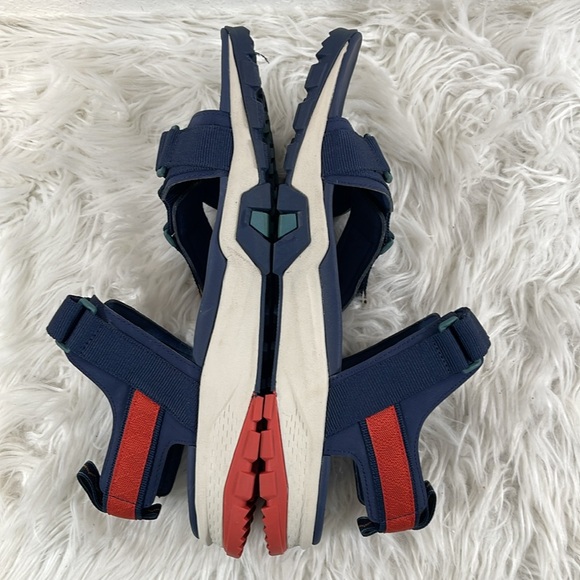 TIMBERLAND Timberland Garrison Trail 'Navy Blue Yellow Orange' Sandals Size 13 - Picture 8 of 13